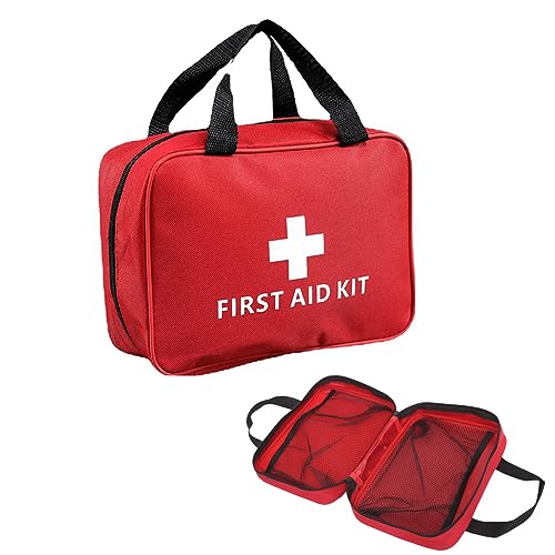 Bolsa De Medicina Portátil, Portátil Bolsa Médica Vacía, Primeros Auxilios Portátil Bolsa, Vacío Botiquín De Primeros Auxilios, Kit De Primeros Auxilios De Viaje Portátil Para Hogar, Camping