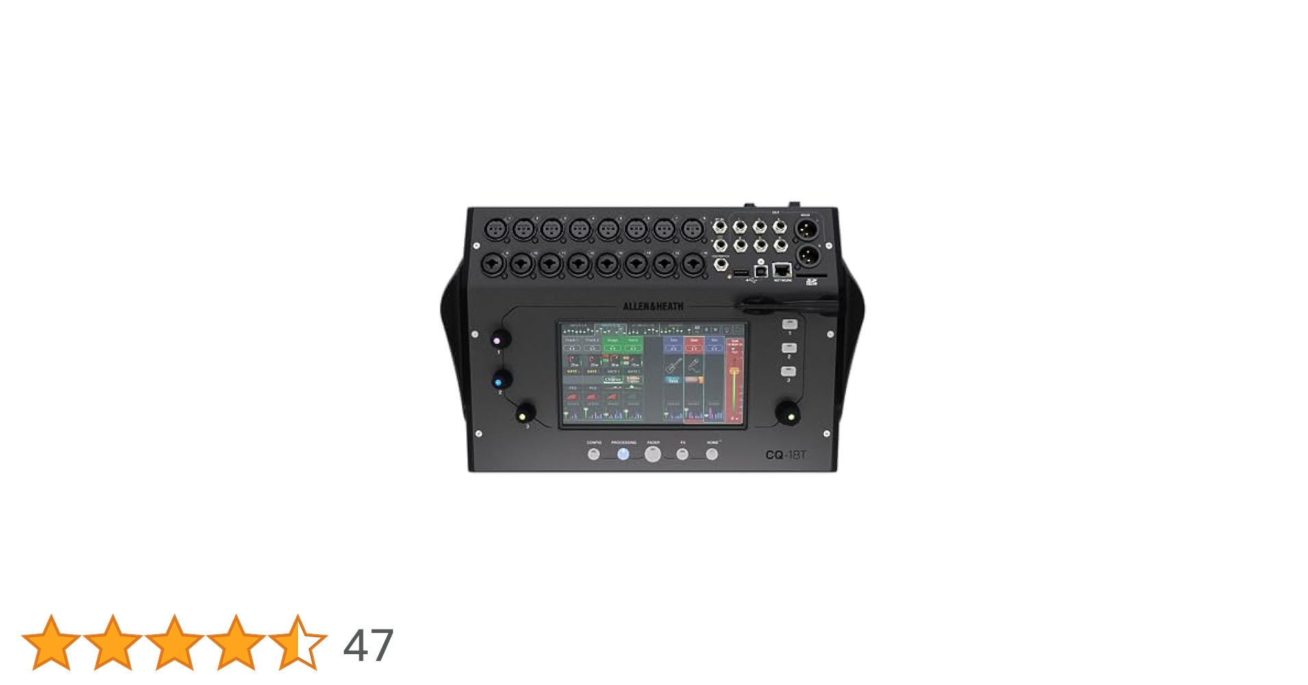 Amazon.co.jp: Allen & Heath CQ-18T デジタルミキサー 7インチ