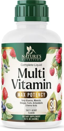 Liquid Multivitamin for Women, Men & Kids