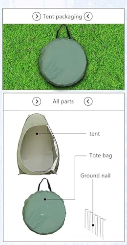 Carpa portátil impermeable para camping y senderismo miniatura 4