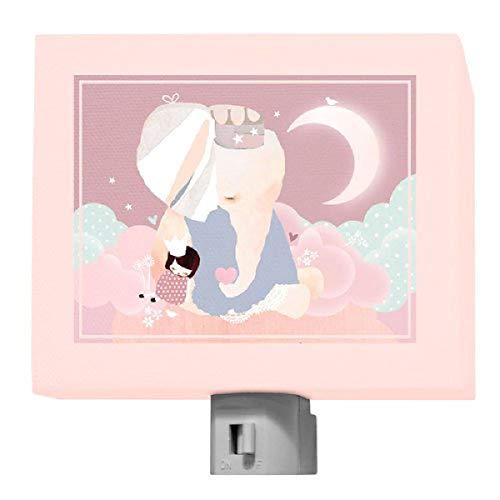 Oopsy Daisy Night Light Pink, 5" x 4"
