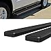 HD Ridez Stainless Steel Board 5in Black Compatible with Jeep Grand Cherokee 2011-2021 (Include 22 WK)(Exclude Limited X & High Altitude & Summit & SRT & SRT8 & Trackhawk & Trailhawk) (Side Steps)