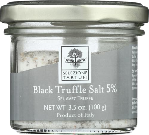 Selezione Tartufi 5% Black Truffle Salt, 3.5 Ounce