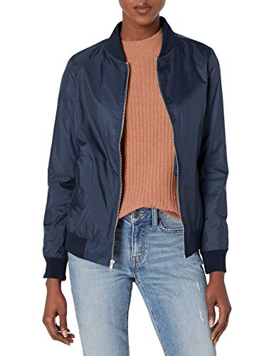 Charles River Apparel Women's Boston Flight Jacket, Navy, S