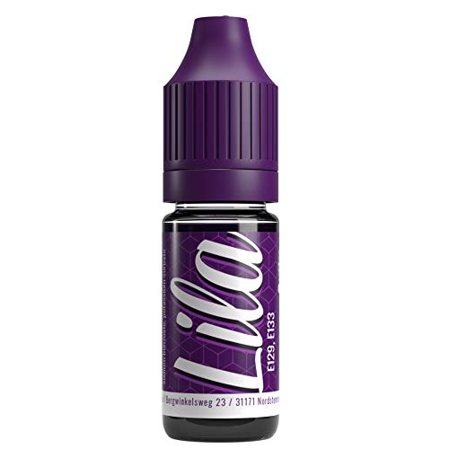 V2 Vape Colorante alimentario de Vaina Extremadamente Concentrado, líquido para Colorear Bebidas, masas, coberturas y Todos los demás Productos alimenticios Morado