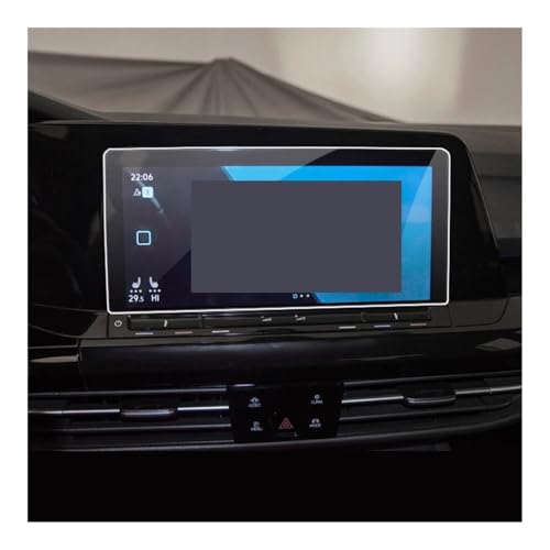 Protecteur d'écran navigation en verre premium pour habitacle Golf 8 MK8