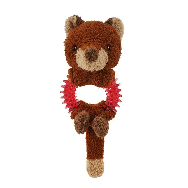 Cupid & Comet Christmas Plush & Squeaky Dog Toys (Festive Fox)