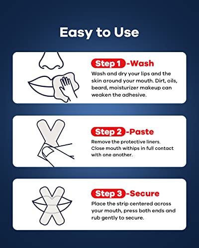 Sleepsloth Mouth Tape For Better Sleep - 120 Count Anti-Snoring Strips For Improved Nose Breathing And Snore Reductio #TOP5