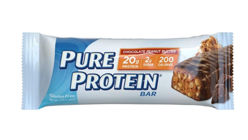 Pure~Proteins Bar, Nutrient Rich Snacks with High Protein for Energy Support, Minimal Sugar, Gluten-Free, Variety Pack 20g Protein, BULK ~ (23 Pack) ~ (1 Pack - Mix).