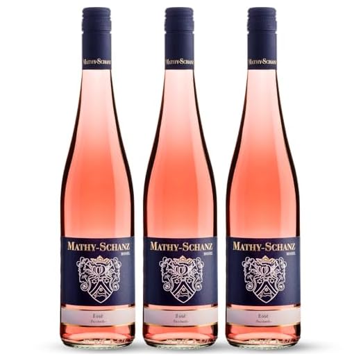 Weingut Mathy-Schanz - Rosé Feinherb | Wein von der Mosel (3 Flaschen (3 x 0,75l))