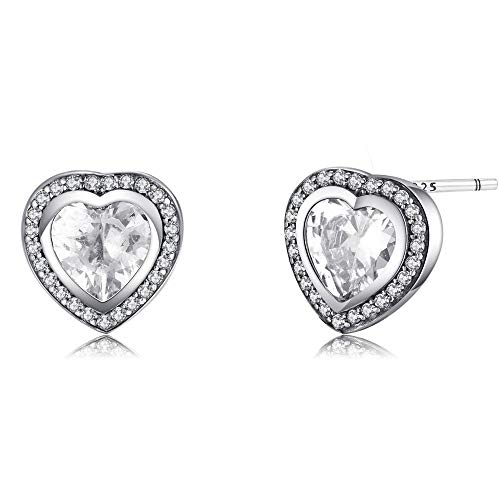 Boucles d'oreilles coeur argent 925 tendance pour sublimer votre style au quotidien