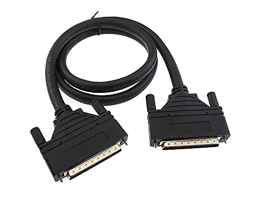 SCSI DB68 68-Pin MDR I/O Signal Male to Male Connection Cable 1M