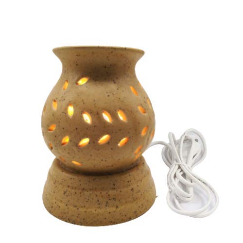 India Meets India Ethnic Electric Diffuser Aroma Oil Burner with Aroma Oil