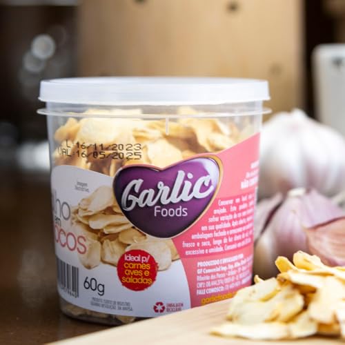 Alho Em Flocos Desidratado 60g Saboroso Especial Sem Glúten