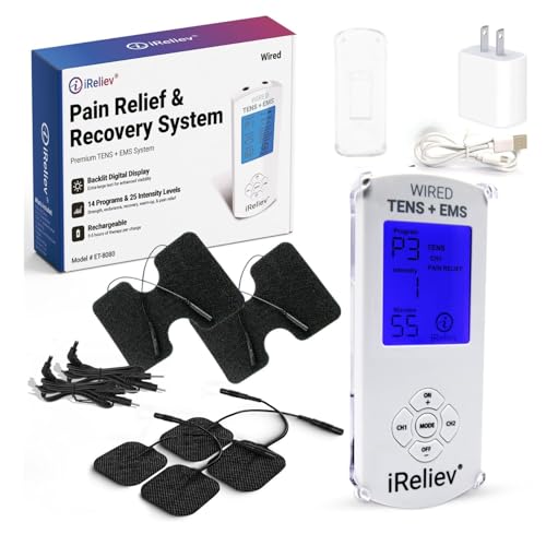 TENS Unit + EMS Muscle Stimulator