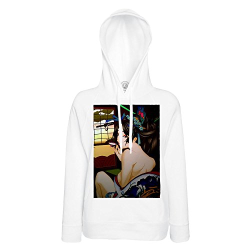 Sweat à capuche geisha Japon Tenjou Tenge pull manga streetwear oversize