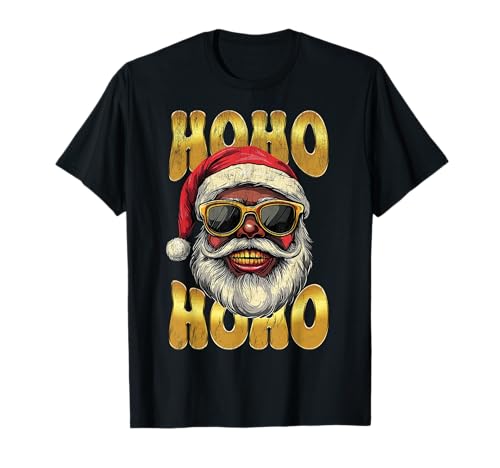 Gafas de sol Ho Ho Ho Santa Grill Funny Christmas Urban Style Camiseta