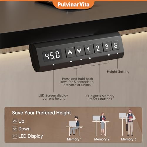 Image of Dual Motor Standing Desk Frame, Ergonomic Stand Up Desk Base Workstation with Cable Management Tray, Headphone Hook for Home Office