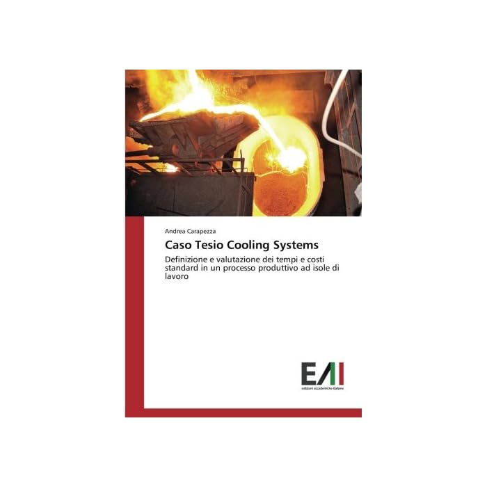 Buy Caso Tesio Cooling Systems Definizione e valutazione dei tempi e