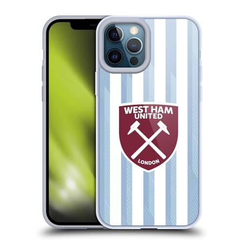 Funda gel iPhone 12 Pro Max West Ham United FC silicona transparente
