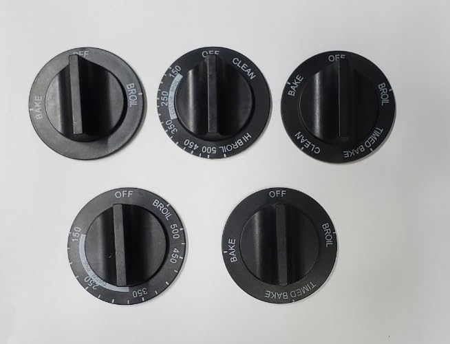 Universal Range Oven Knob Package - Replacement Part #814362, Compatible with Whirlpool AP3139541 814362, AP3139541, PS389194