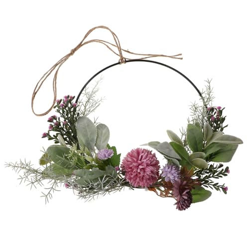 ULTECHNOVO Guirnalda de Artificial para Decoración de Puerta Adorno para Entrada Ventana y Pared Decoración de Primavera