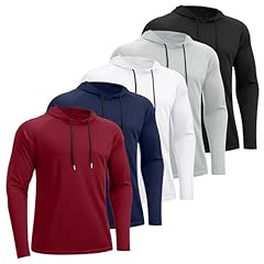 5 Pack : Black Mid-gray White Blue Red