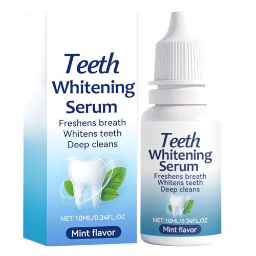 Solución Blanqueadora de Dientes,Eliminador De Manchas Blanqueador | Gel de Cuidado de Acción Rápida 10 ml - para Adultos Familia Hombres Mujeres Noche Hogar Mañana Viaje Fiesta Boda