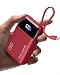 INIU 45W Power Bank, Klein 20000mAh Handyakkus mit Integriertem USB C Kabel
