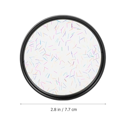 Filtro de Efecto Luz de Estrellas COLLBATH para Cámara DSLR con Anillo Adaptador 2