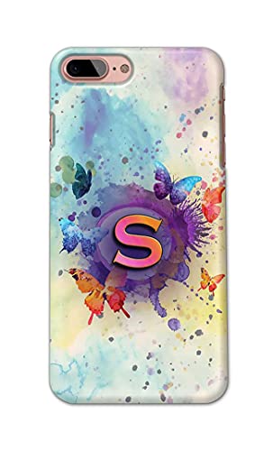 Image of PRINTFIDAA� Printed Hard Back Cover Case for Apple iPhone 7+ Plus | iPhone 8+ Plus Back Cover (Alphabet S) -2808