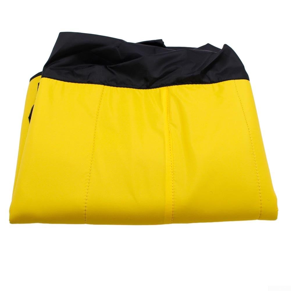Baumwolle + Polyester, Rasenmäher-Sitzschutz, für Sitzbezug für robuste Rasenmäher, Traktoren (gelb)