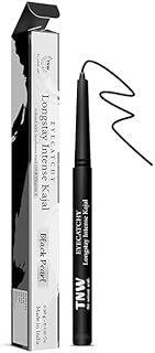 TNW-The Natural Wash Eyecatchy Longstay Intense Kajal | Smudge-Proof & Waterproof Matte Finish | Highly Pigmented Twist-Up Price In India