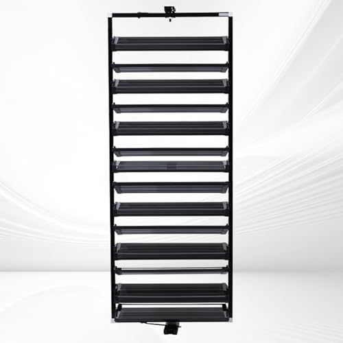 LMYSXAOZ 360° Rotating Shoe Organizer, Space-Saving Hidden Cabinet for Entryway, Stylish Rack Living Room & Hallway, Efficient Storage Solution