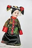 Mit Puppenständer IXO/ALTAYA/ATLAS Porzellan Puppe Prinzessin Imperatorin Cixi China Royal Dolls Collection