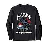 Photo Gallery pickleball funny f-caw-f gothic maglia a manica Photo Gallery pickleball funny f-caw-f gothic maglia a manica