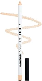 Revolution Relove Kohl Eyeliner Pencil – Nude | Eye-Brightening Waterline Liner | Smooth Glide, Long-Stay Formula | Natura... Price In India