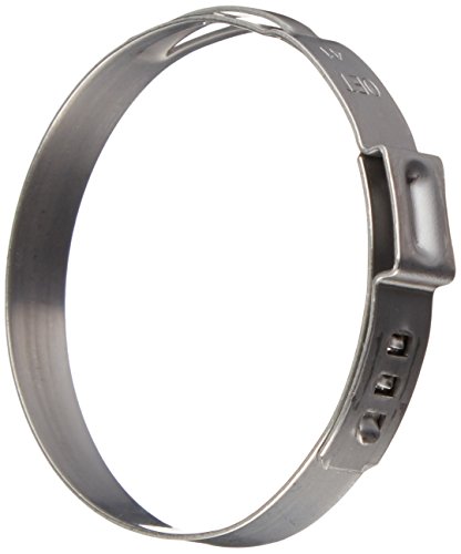 Oetiker 16705989 Stepless Ear Clamp, One Ear, 7 mm Band Width, Clamp ID Range 37.8 mm (Closed) - 41 mm (Open) (Pack of 25)