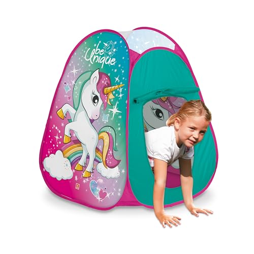 Mondo Toys - Unicorn Pop-Up Tent - Tenda Da Gioco Per Bambino / Bambina - Facile Da Montare / Easy To Open - Borsa Per Trasporto Inclusa - 28520 - 2