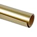 RUSPEPA Heat Transfer Vinyl HTV - Iron On for DIY T-Shirts, Craft Garment Heat Press - 12inch X 3Feet Roll - Gold