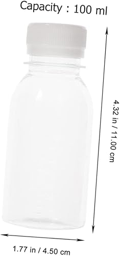 Miniatura 4 de 8 botellas de leche dispensadoras de jugo, botellas de agua de vidrio transparente, mini vaso de cóctel de terrario, botellas de batido, botellas de