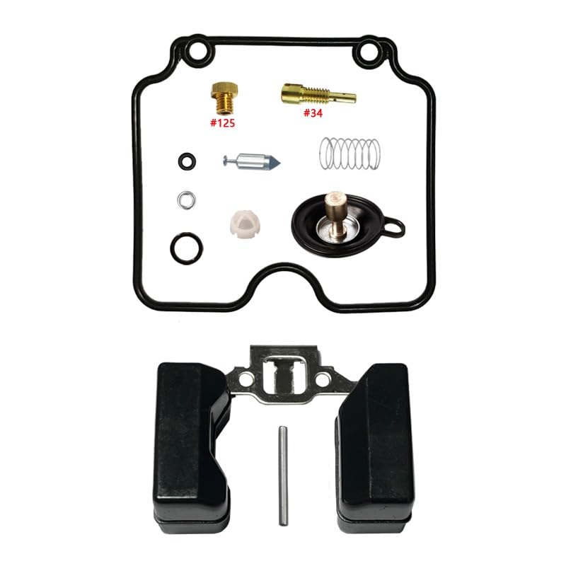 Kit réparation carburateur XTZ125E pour résoudre les fuites de cuve et calages 125cc