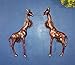 Uniquebazar4u Nature Theme Giraffe Door Handle Brass Animal Shape Door Pull Set Baby Room Doorr Decoration