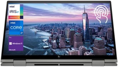 HP Newest 13th Generation Envy 2-in-1 Business Laptop, 15.6″ FHD Touchscreen, Intel Core i7-1355U, 64GB RAM, 1TB SSD, SD Card Reader, HDMI, Backlit KB, Wi-Fi 6, Windows 11 Pro, Stylus Pen