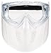 MSA 10150069 Vertoggle Safety Goggles - Industrial Use, Safety Goggle/Faceshield Combination, Protects Against Impact & Splash, Sightgard Protective Eyewear, Polycarbonate (PC), Anti-Fog, Anti-Scratch