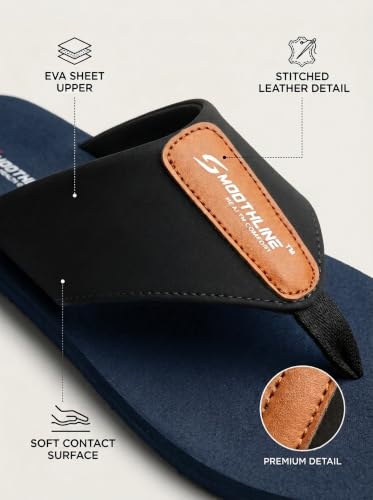 Image of Smoothline Health Comfort Flip-Flops for Men