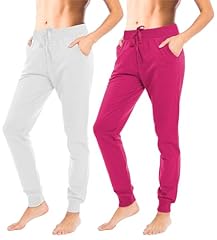 2 Pack - White/ Pink