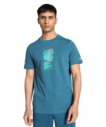 Image of PUMA Men's Cotton Regular Fit T-Shirt