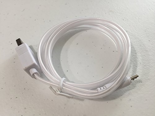 NTJ Flat Led Light-up USB Data Sync Charger Cable for Samsung Galaxy S