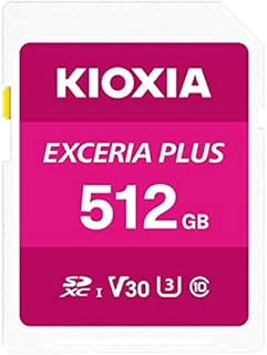 KIOXIA EXCERIA PLUS SDHCカード 512GB CLASS10 KSDH-A512G